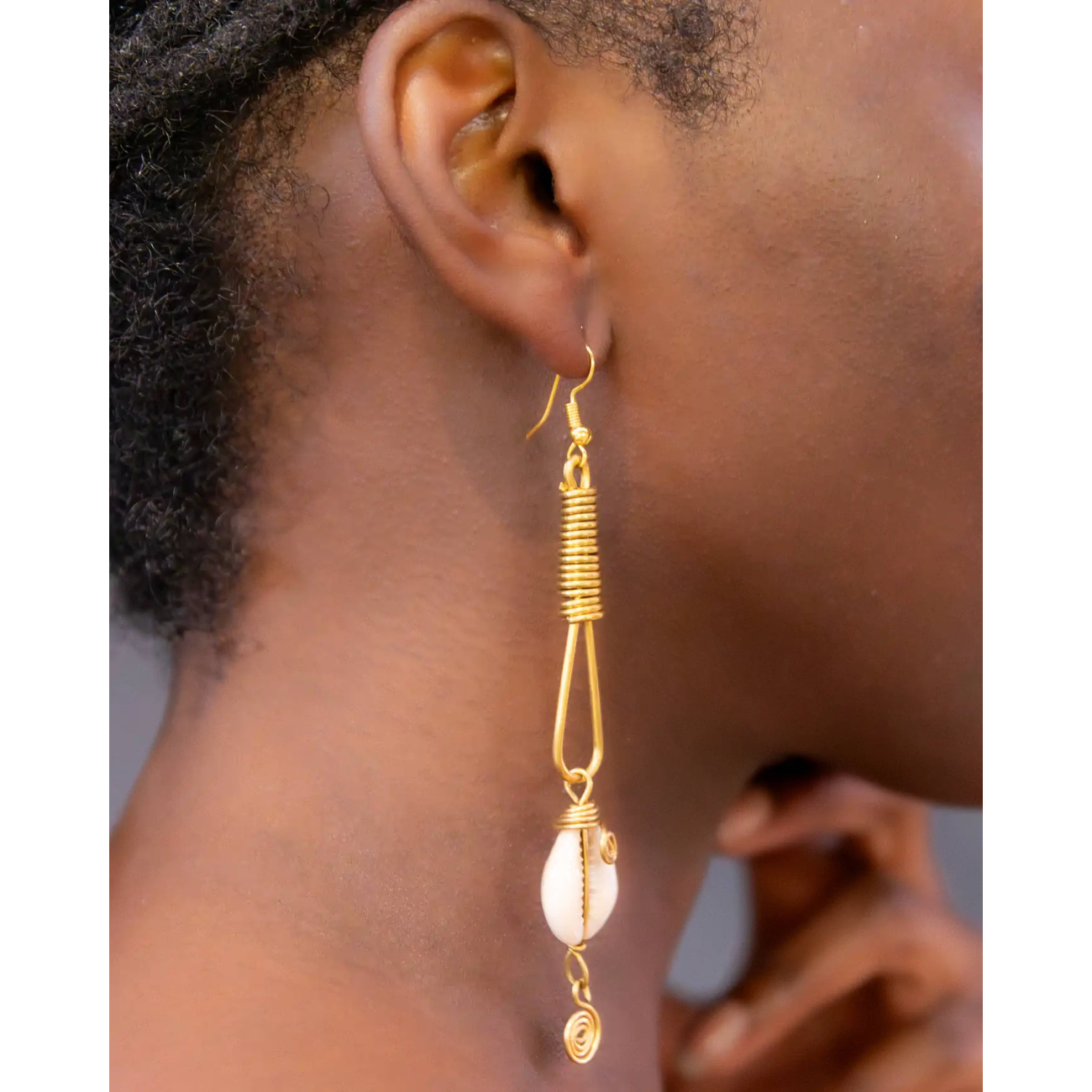 Long earrings