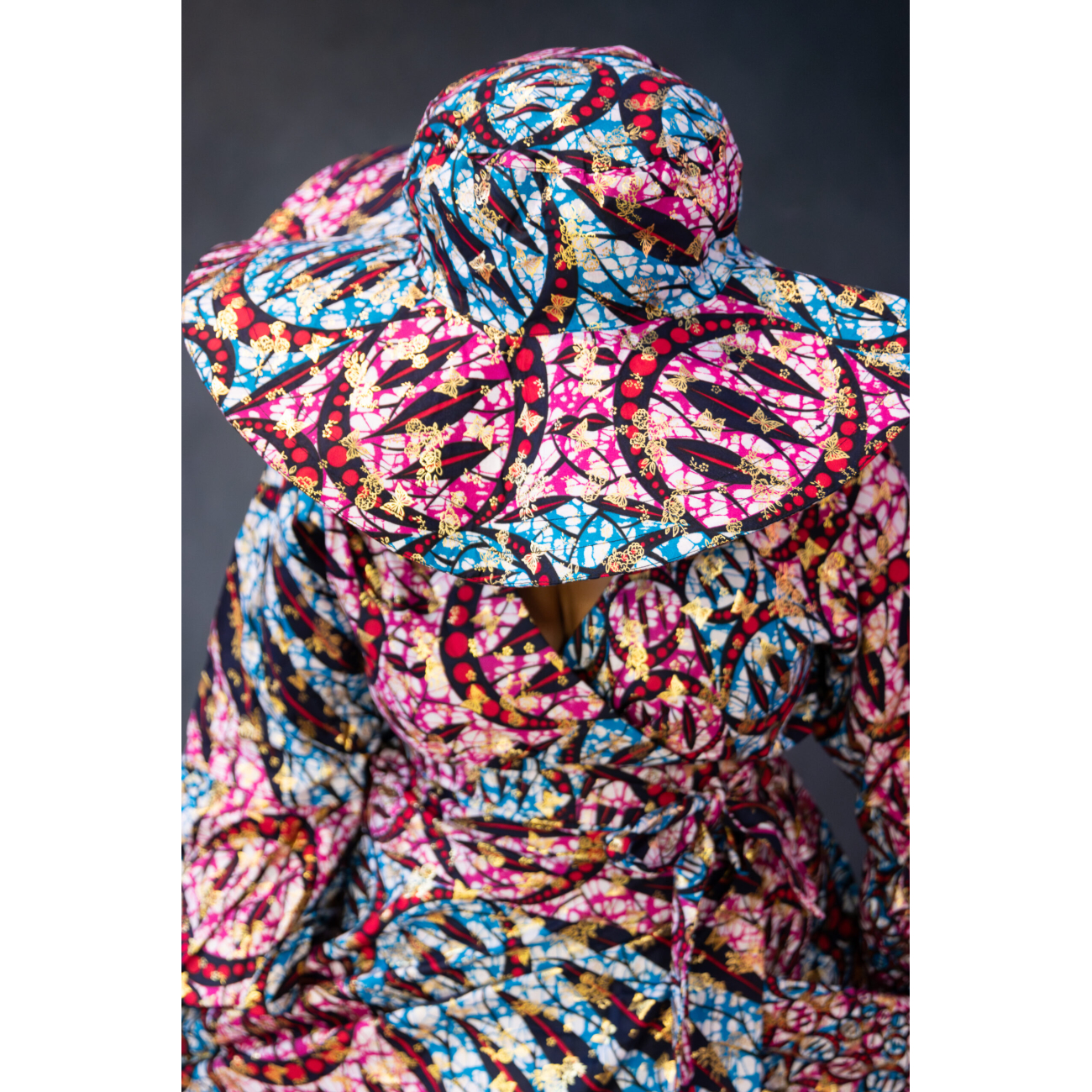 Handmade African Hat - Image 4