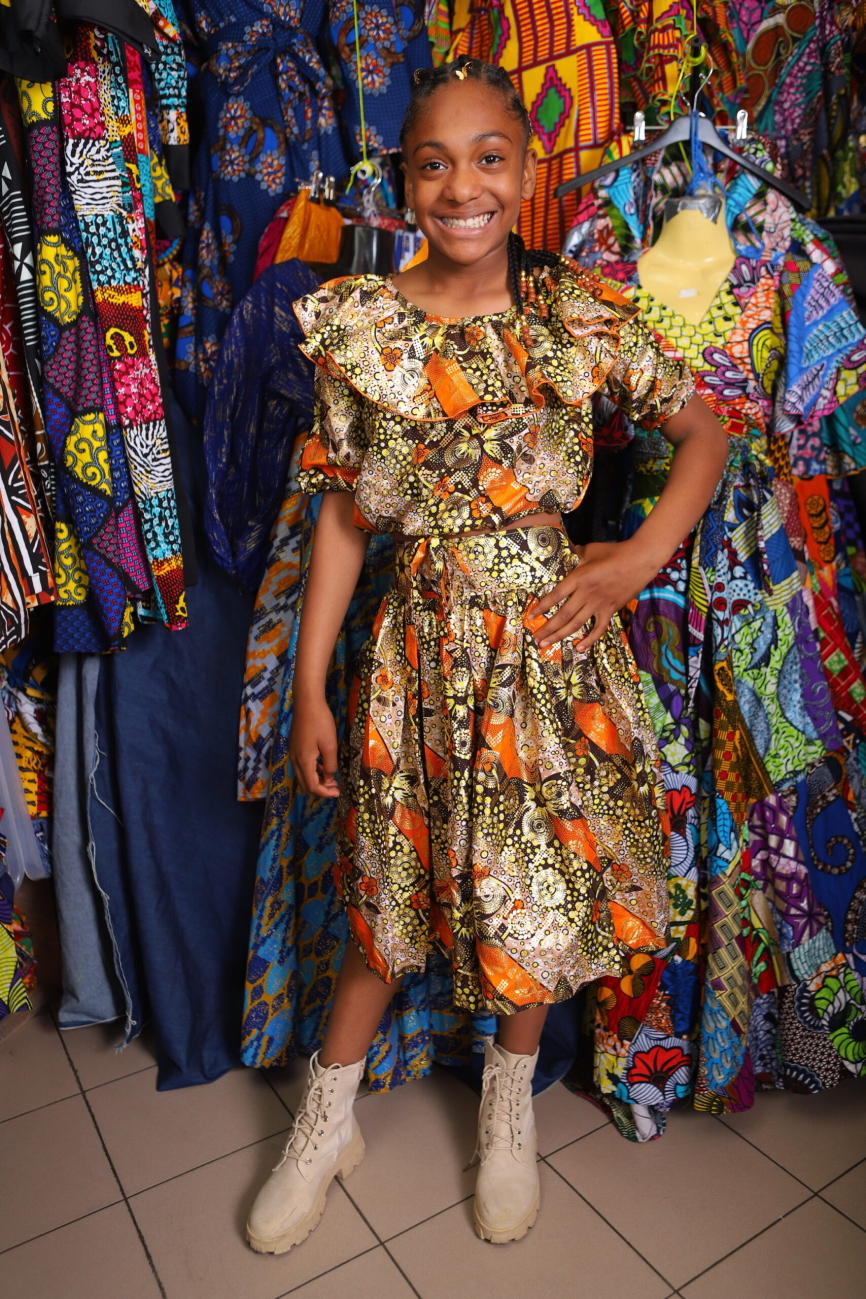 Golden Glow African Kids Set